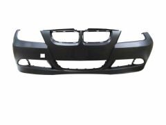 BMW 3 SERI- E90- 05/09; ÖN TAMPON (ASTARLI/KOYU GRİ SENSÖR/FAR YIKAMA DELİKSİZ/SİS DELİKLİ)(TÜV)TYG) 51117140859