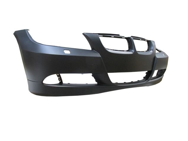 BMW 3 SERI- E90- 05/09; ÖN TAMPON SİYAH (ASTARLI SENSÖR DELİKSİZ FAR YIKAMA DELİKLİ SİS DELİKLİ TYG) 51117170052