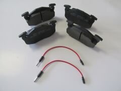 RENAULT TWINGO- 93/98; ÖN FREN BALATASI (2 KABLOLU)(DİSK)(105X54,7X15) (BRAMAX) 7701202891