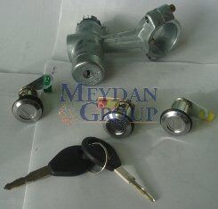 NISSAN MICRA- K11- 93/97; KONTAK KİLİT SETİ (3LÜ) (KONTAK/KAPI/BAGAJ) (TERMİKLİ) 99810-10S00
