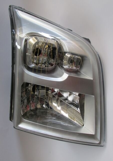 FORD TRANSIT- V347- 07/13; FAR LAMBASI SAĞ ELEKTRİKLİ/MANUEL GRİ 7 FİŞLİ (H4)(AYFAR) 6C11 13100 EA