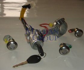 NISSAN SUNNY- N14- 94/96; KONTAK KİLİT SETİ (3LÜ) (KONTAK/KAPI/BAGAJ) (5KAPI) -