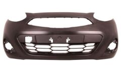 NISSAN MICRA- K13- 13/18; ÖN TAMPON SİYAH (SİS DELİKLİ)(TÜV)(LM) 62022-3HN0H