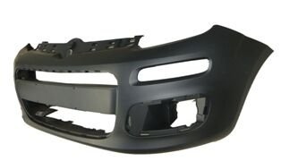 FIAT PANDA- 12/21; ÖN TAMPON SİYAH (SİS/PANJUR VE SİNYAL DELİKLİ) (EUROBUMP) 735555165