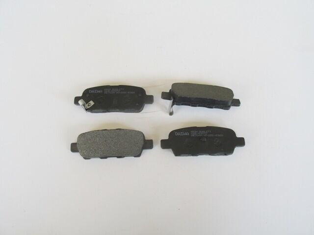 NISSAN X TRAIL- 02/07; ARKA FREN BALATASI 2,0/2,2/2,5 (DİSK) (105.5X38X14) (DAIWA) 44060-8H385