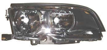 BMW 3 SERI- E46- COUPE- 00/01; FAR LAMBASI SOL ELEKTRİKLİ/MOTORLU (HİLAL TİP) H7/H7 51130030406