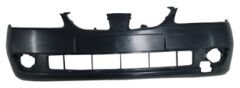 NISSAN ALMERA- N16- SD/HB- 04/06; ÖN TAMPON SİYAH (ASTARLI/SİS DELİKLİ/BANTSIZ TİP) (FPI) 62022-BN700