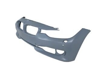 BMW 3 SERI- F30- 12/14; ÖN TAMPON KOYU GRİ (SENSÖR/FAR YIKAMA DELİKLİ TYG) 51117292998
