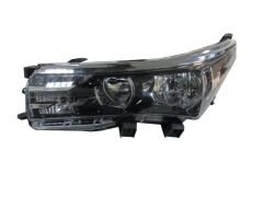TOYOTA COROLLA- NDE180- 13/16; FAR LAMBASI SOL ELEKTRİKLİ/MOTORSUZ/LEDLİ/NİKELAJ ÇITALI (E MARKLI) 81170-02E70