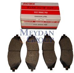 HONDA JAZZ- 09/13; ÖN FREN BALATASI (DİSK) (136,5X51,4X15,9 (DAIWA) 45022-SZT-G00