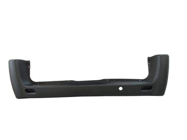 FIAT SCUDO- 08/12; ARKA TAMPON SİYAH SENSÖR DELİKSİZ/REFLEKTÖR DELİKLİ (UZUN ŞASE) (ITALYA) 7410AX