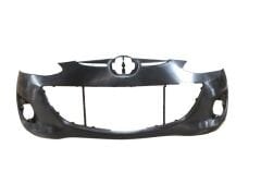 MAZDA 2- HB- 12/14; ÖN TAMPON SİYAH (SİS/PANJUR DELİKLİ TYG) DR6150031DBB