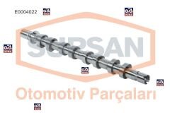 EKSANTRİK MİLİ EKSOZ MEGANE K4M K4J 16V  (ÇELİK)