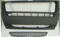 PEUGEOT BOXER- 07/13; ÖN TAMPON ORTA SİYAH (PANJURLU)(EUROBUMP) 7401RH