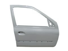 RENAULT CLIO- 2- SD- 98/01; ÖN KAPI KOMPLE SAĞ BAND DELİKLİ/GRİ BOYALI (İCELİ/ÇEKOMASTİKLİ)(TW) 7751472476