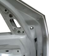 RENAULT CLIO- 2- SD/HB- 02/08; ÖN KAPI KOMPLE SOL BAND DELİKLİ/GRİ BOYALI (İCELİ/ÇEKOMASTİKLİ)(TW) 7751472474