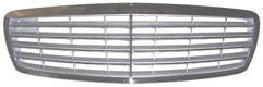 MERCEDES E CLASS- W211- 03/06; ÖN PANJUR NİKELAJ ÇERÇEVE/İÇ PETEK GÜMÜŞ GRİ (9ÇITALI)(ELEGANCE)(TYG) 21188003837246
