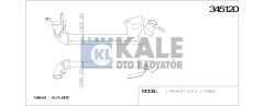 TURBO RADYATÖRÜ 345120 CLIO SYMBOL 01-> CLIO-II 04-> 1.5 DCI