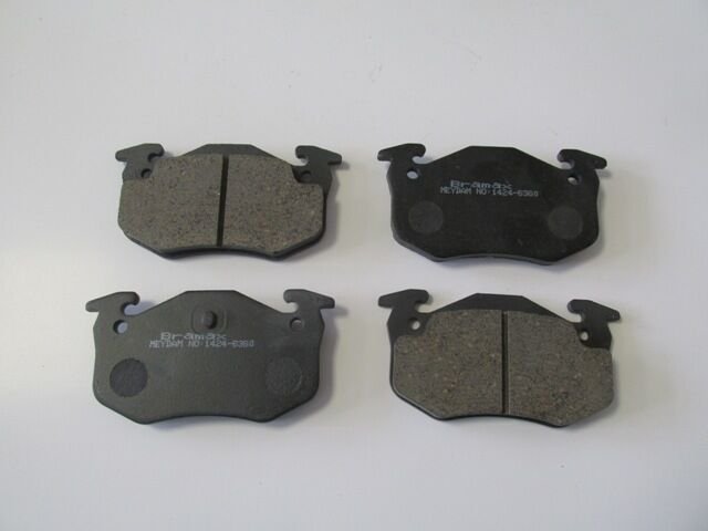RENAULT MEGANE- 1- 99/02; ARKA FREN BALATASI (DİSK) (105X54,9X11) (BRAMAX) 7701204664