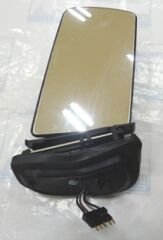 MERCEDES C CLASS- W202- 93/99; KAPI AYNASI SAĞ ELEKTRIKLİ/ISITMALI 5FİŞLİ BEYAZ CAMLI/SİYAH KAPA