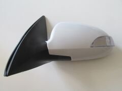 HYUNDAI I30- 07/12; KAPI AYNASI SOL ELEKTRİKLİ/SİNYALLİ/BEYAZ KAPAKLI(SİNYALİ KISA TİP)(5FİŞLİ)( 87610-2C120