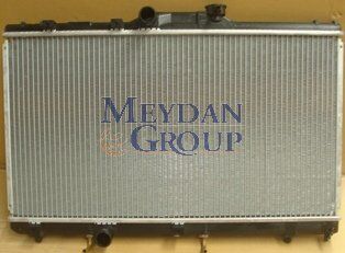 (YENİ ÜRÜN!!!)TOYOTA COROLLA- AE101- 93/98; SU RADYATÖRÜ 1.3/1.6 (BRAZİNG) (350x638x16) (OTOMATİK)ALÜMİNYUM (ORİS) 16400-15500