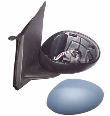 CITROEN C1- 07/13; KAPI AYNASI SOL MANUEL SİYAH/GRİ KAPAKLI (TW) 8149YC