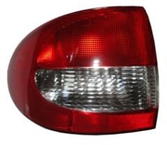 RENAULT MEGANE- 1- 99/02; DIŞ STOP LAMBASI SOL (KIRMIZI/BEYAZ) SEDAN (DUYSUZ) (PLEKSAN) 7700428058