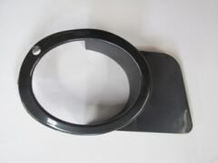 BMW 5 SERI- E39- 01/03; SİS LAMBA ÇERÇEVESİ SAĞ SİYAH (M5 TİPİ) (TYG) 51112496284
