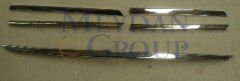 MERCEDES ML CLASS- W163- 98/05; ÖN PANJUR ÇITASI NİKELAJLI SET (5 PARÇA) -