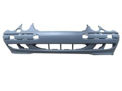 MERCEDES E CLASS- W210- 00/02; ÖN TAMPON KOYU GRİ (SİS/BAND DELİKLİ/FAR YIKAMA DELİKLİ) (TYG) 2108852325