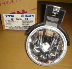 DODGE DURANGO- 98/03; SİS LAMBASI SOL YUVARLAK/BAĞLANTI PLASTİĞİ İLE BİRLİKTE (EAGLE EYES) 55077267AA