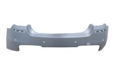 BMW 5 SERI- F10- 10/16; ARKA TAMPON GRİ (SENSÖR DELİKLİ)(ÇEKİ DEMİRİ KAPAKLI) (M-PAKET) (TYG) 51128048594