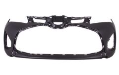 TOYOTA YARIS- 14/16; ÖN TAMPON SİYAH (SİS/PANJUR DELİKLİ) (TW) 52119-0U927