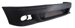 BMW 5 SERI- E39- 01/03; ÖN TAMPON SİYAH (SİS/PANJUR DELİKLİ/BANTLI/PLAKALIK PLASTİKLİ (M5 TİPİ) 51117894377