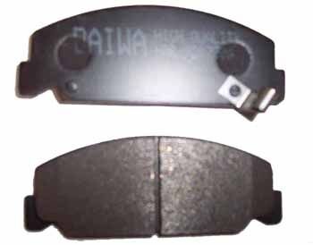 HONDA CRX- 88/92; ÖN FREN BALATASI (DİSK) (127,8X48X15) (DAIWA) 45022-SA6-600