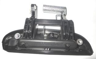 HYUNDAI I10- 08/11; ARKA KAPI DIŞ AÇMA KOLU SOL SİYAH (BOYANIR TİP) 83650-0X060