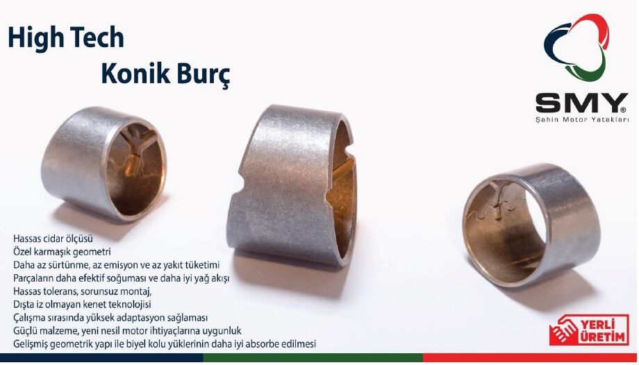 PİSTON KOL BURCU TAKIM 4053 STD P206 P306 P307 1.4 1.6 HDI DV6