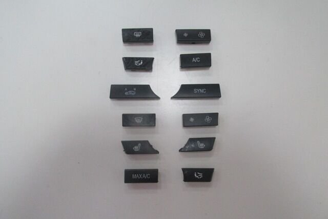 BMW 5 SERI- F10- 10/16; KLİMA AYAR DÜĞME SETİ (12 PARÇA)