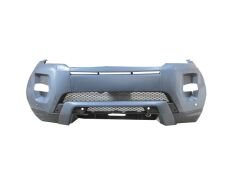RANGE ROVER- EVOQUE- 12/15; ÖN TAMPON GRİ (FAR YIKAMALI/SİS DELİKLİ/PANJURLU/SENSÖR DELİKLİ 5KAP LR038565
