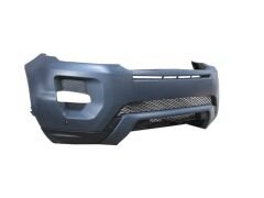 RANGE ROVER- EVOQUE- 12/15; ÖN TAMPON GRİ (FAR YIKAMALI/SİS DELİKLİ/PANJURLU/SENSÖR DELİKLİ 5KAP LR038565