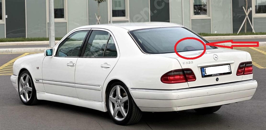 MERCEDES E CLASS- W210- 00/02; ARKA FREN LAMBA ÇERÇEVESİ (3.STOP) A2108200756