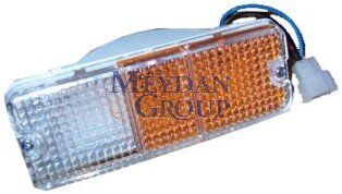 MAZDA 929- SD- 79/85; TAMPON SİNYALİ SOL SARI/BEYAZ (JUSTAR) 002161603L