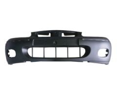ROVER 200/214/216- 95/00; ÖN TAMPON SİYAH (YUVARLAK SİS/BANT DELİKLİ) (TYG) DPC101490LML