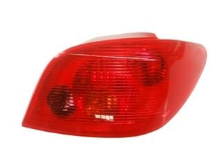 PEUGEOT 307- 01/05; STOP LAMBASI SAĞ KIRMIZI/LEDSİZ (PLEKSAN) 6351.P3