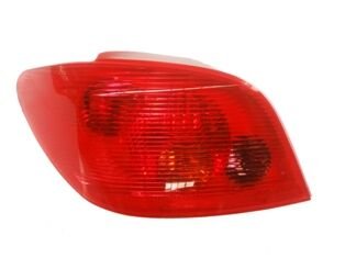 PEUGEOT 307- 01/05; STOP LAMBASI SOL KIRMIZI/LEDSİZ (PLEKSAN) 6350.P3