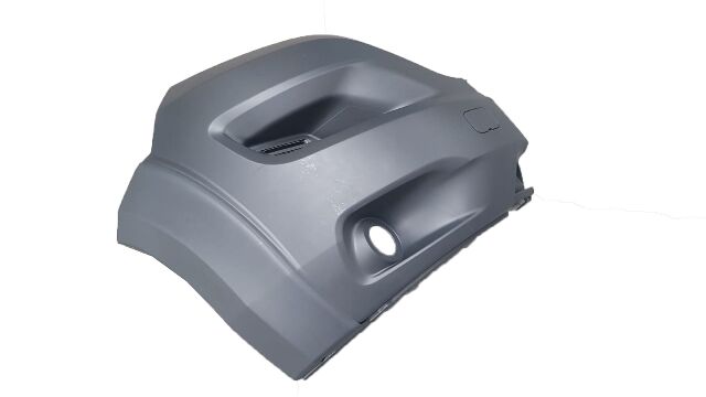PEUGEOT BOXER- 14/24; ÖN TAMPON UCU SAĞ GRİ (SİS DELİKLİ/ÇEKİ KAPAKLI)(DODİKLİ (EUROBUMP) 1612430080