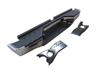 NISSAN SKYSTAR- PICK UP- ND22- 03/12; ARKA TAMPON (NİKELAJLI PLAKA LAMBALI/BAĞLANTI AYAKLI)(FPI) 85014-3S400