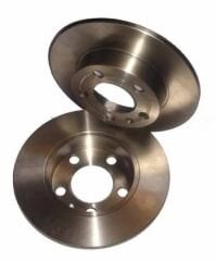 SKODA FABIA- 01/07; ARKA FREN DİSKİ (DÜZ)(ADET) 1.4cc/1.9TDI (232X9X65X39X5-1)(BRAMAX) 1J0615601