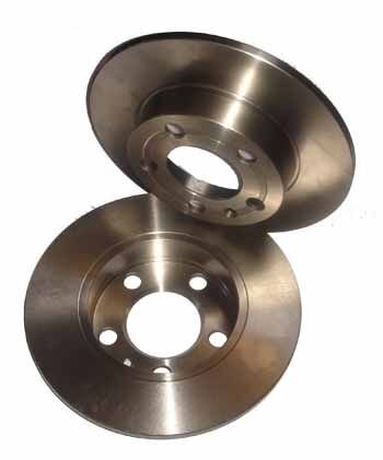 SKODA RAPID- 13/18; ARKA FREN DİSKİ (DÜZ)(ADET) 1,2/1,4/1,6 (232X9X65X39X5-1)(BRAMAX) 1J0615601